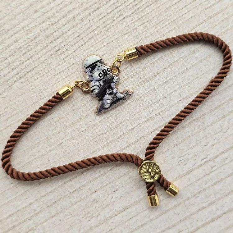 Starship Kids Rakhi Metal Finish
